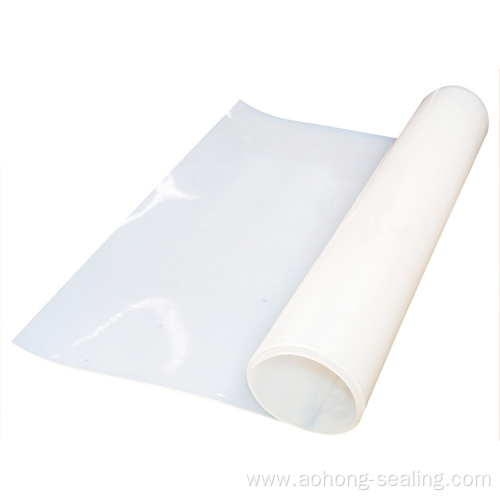 resistance and tearing resistance silicone rubber sheet